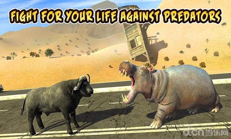 在游戏中你将会化身成水牛,在这个弱肉强食的世界中生存下去,快来试试